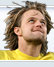 Stuttgart's goalkeeper Hildebrand celebrates vivtory after their German Bundesliga soccer match against Bochum in Bochum